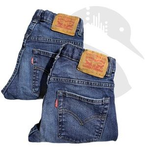 2 x Levi’s 511 Slim Kids Jeans Size 12 Reg